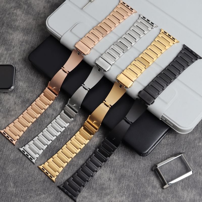 resources of Banlon Golden Cut Stainless Steel Watch Strap exporters
