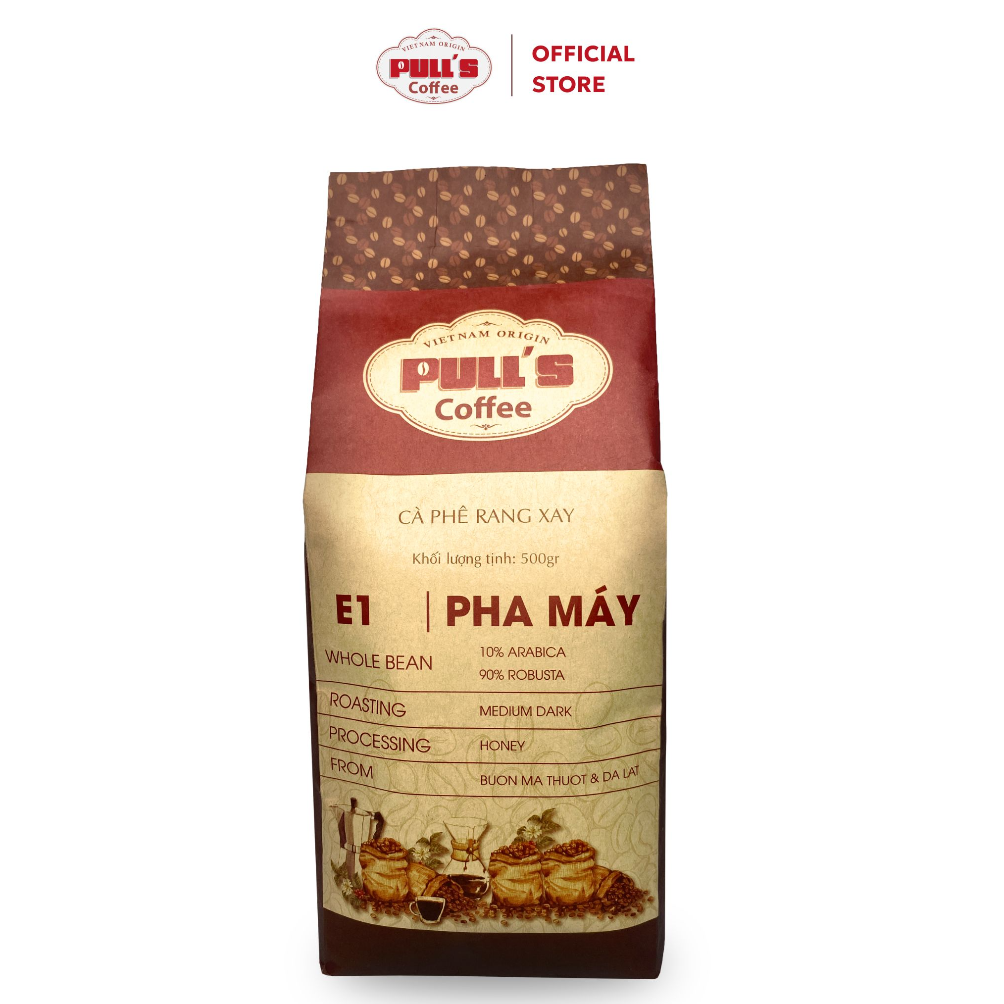 resources of Pulls Coffee E1 - Espresso Blend exporters