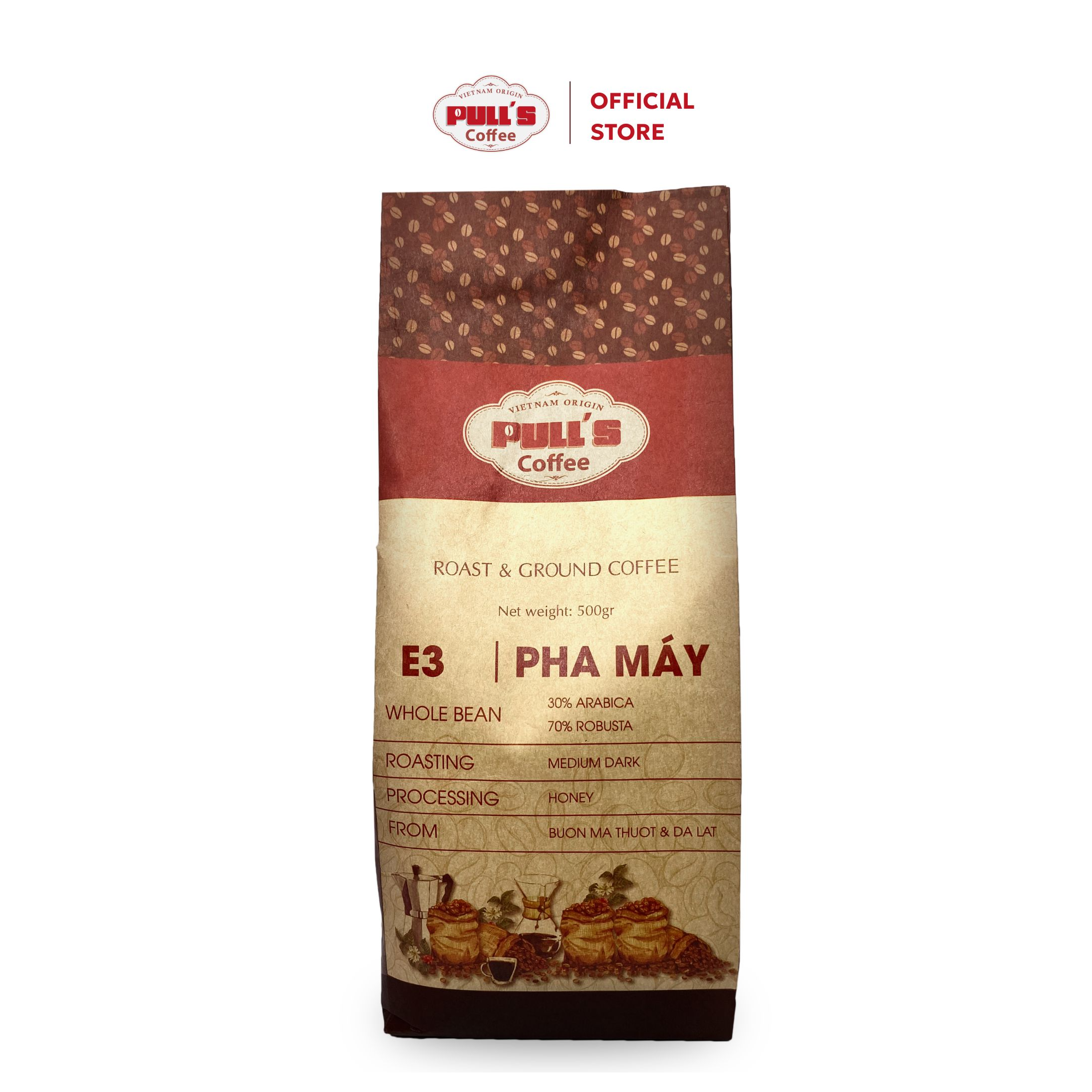 resources of Pulls Coffee E3 - Espresso Blend exporters