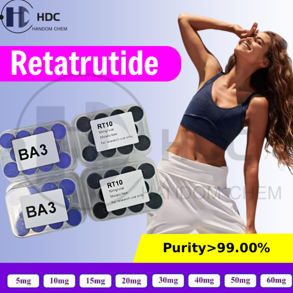resources of China origin weight loss peptide Retatrutide 10mg/20mg/30mg/40mg/50mg/60mg/100mg for export exporters
