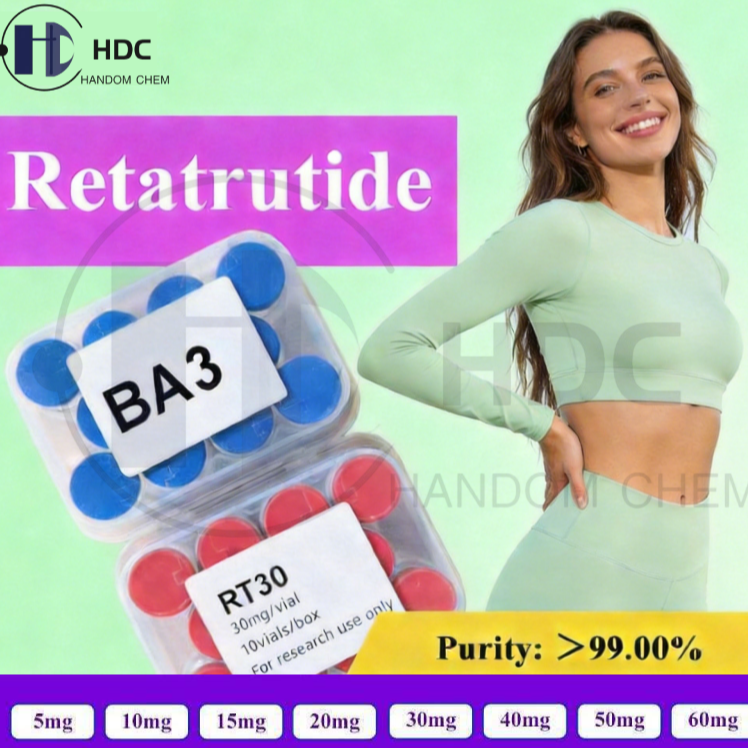 resources of China's original factory peptide Retatrutide 10mg/15mg/20mg/30mg/40mg/50mg/60mg/100mg for weight loss exporters