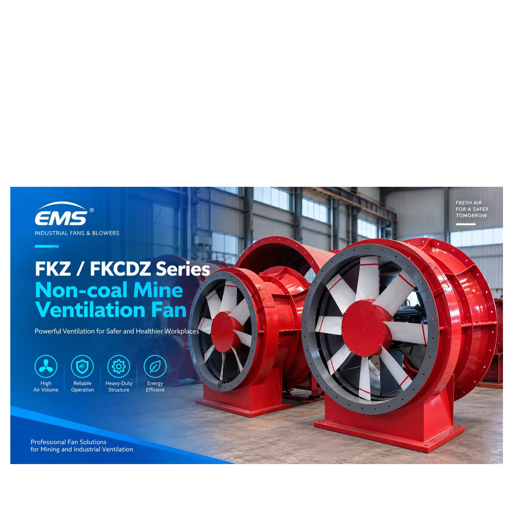 resources of FKZ / FKCDZ Series Non-Coal Mine Ventilation Fan exporters