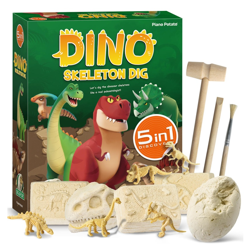 resources of 5-in-1 Dinosaur Skeleton Dig Kit - SAP 10700082 exporters