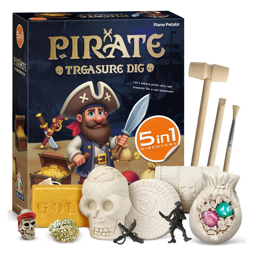resources of 5-in-1 Pirate Treasure Dig Kit - SAP 10700081 exporters