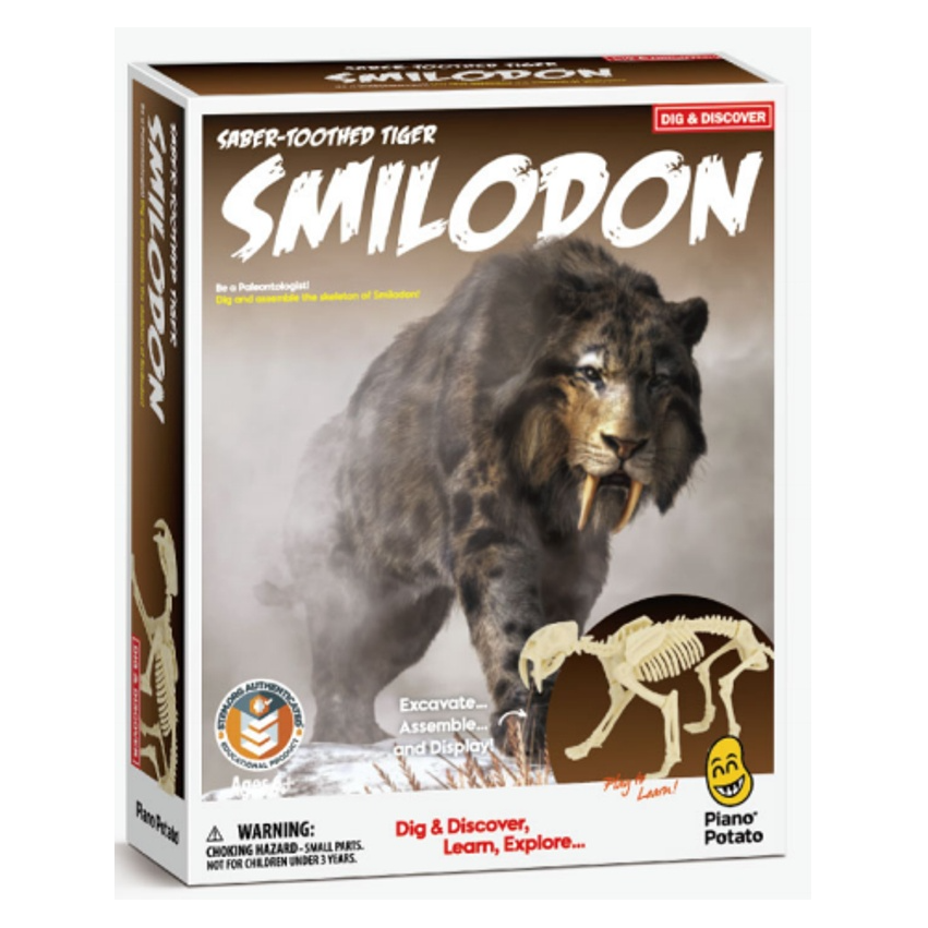 resources of Dig and Discover Smilodon Kit - SAP 10700038 exporters
