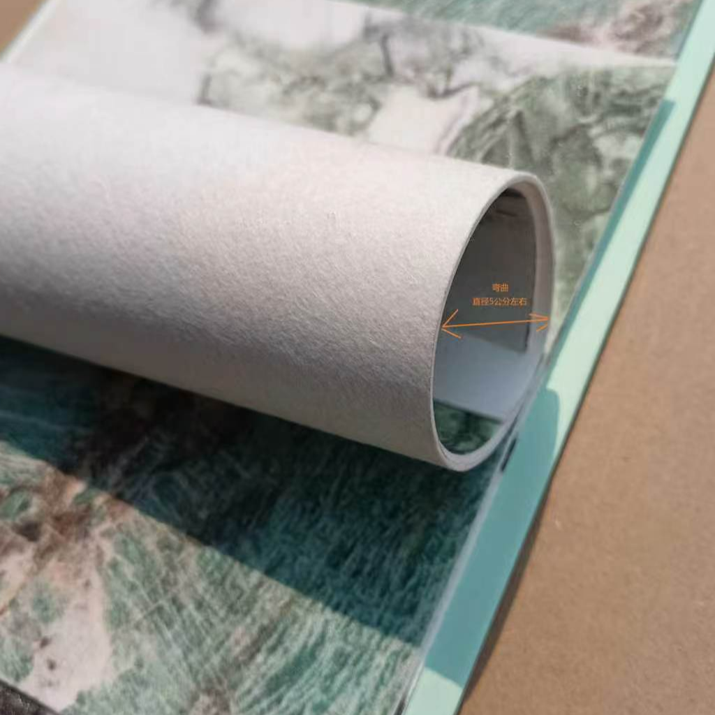 resources of Flexible Stone Veneer Panel 2-3mm Thin Bendable MCM Wall Cladding exporters