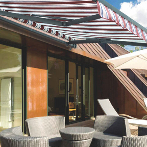 resources of Outdoor Retractable Arm Awning Aluminum Alloy Manual and Motorized exporters