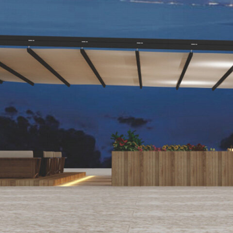 resources of Outdoor Retractable Arm Awning Aluminum Alloy Manual and Motorized exporters
