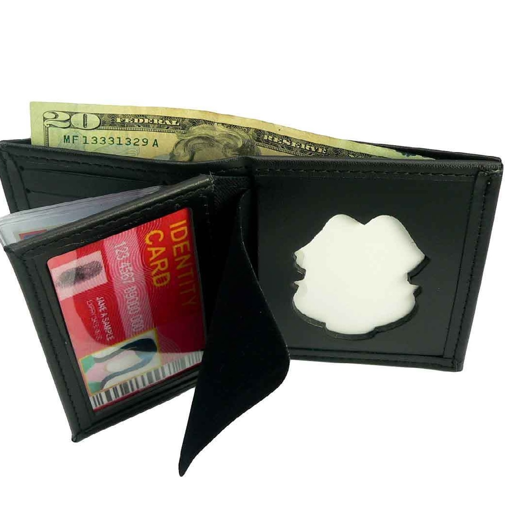 resources of Leather Badge Holder Wallet, Police Badge Holder Purse, ID Card Holder, Badge Wallets, Neck Chain Badge Holder Cases exporters