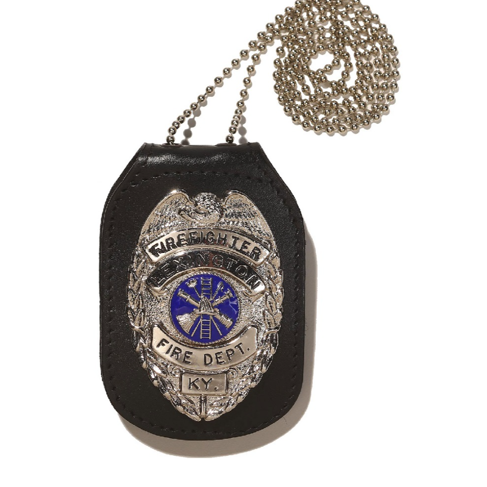 resources of Leather Badge Holder Wallet, Police Badge Holder Purse, ID Card Holder, Badge Wallets, Neck Chain Badge Holder Cases exporters