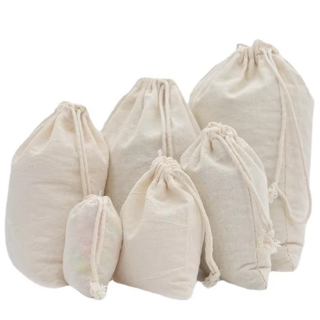 resources of Cotton Pouch, Cotton Wedding Bag, Favor Bag, Mini Cloth Muslin Bags, Custom Logo Print Bags exporters