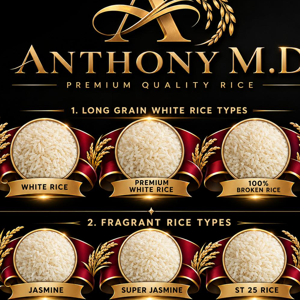 resources of Premium Jasmine Rice and Long Grain White Rice exporters