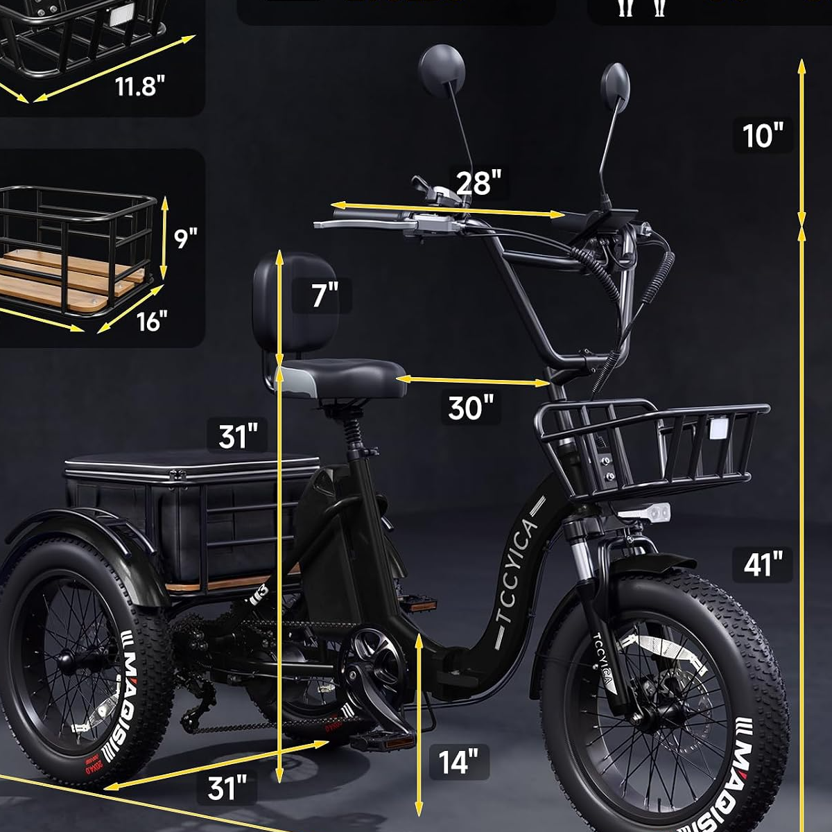 resources of Electric Tricycle for Adults exporters