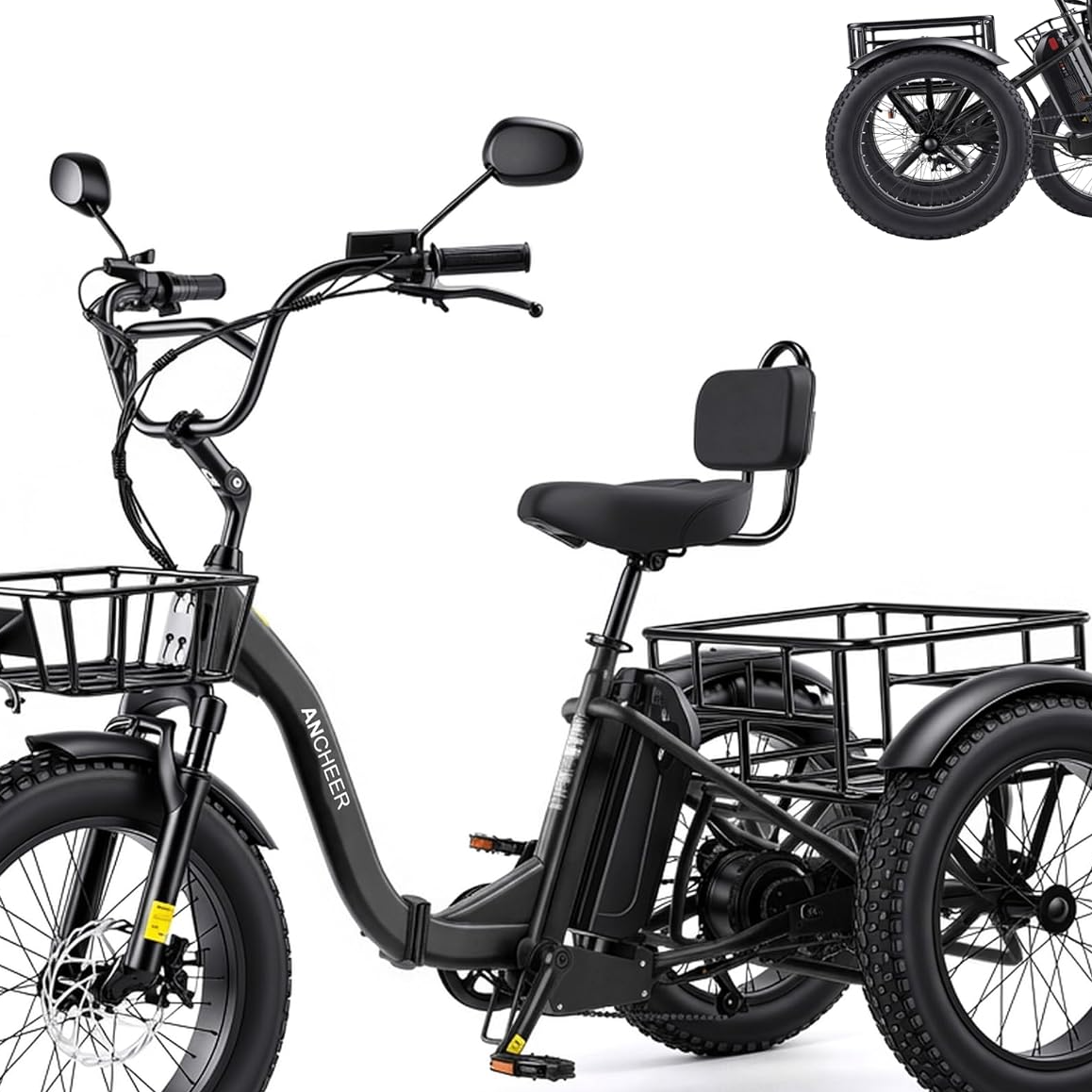 resources of ANCHEER Electric Tricycle for Adults, exporters