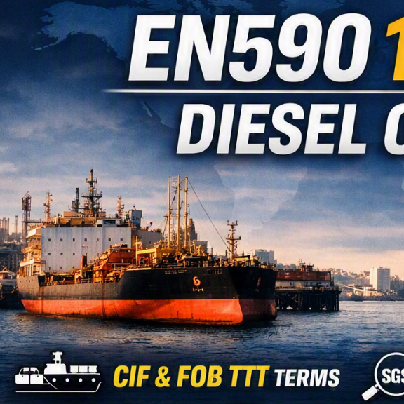 resources of EN590 10ppm  Ultra-Low Sulfur Diesel (ULSD) that complies with the European automotive fuel standard EN 590 and features a maximum sulfur content of 10 parts per million (mg/kg exporters
