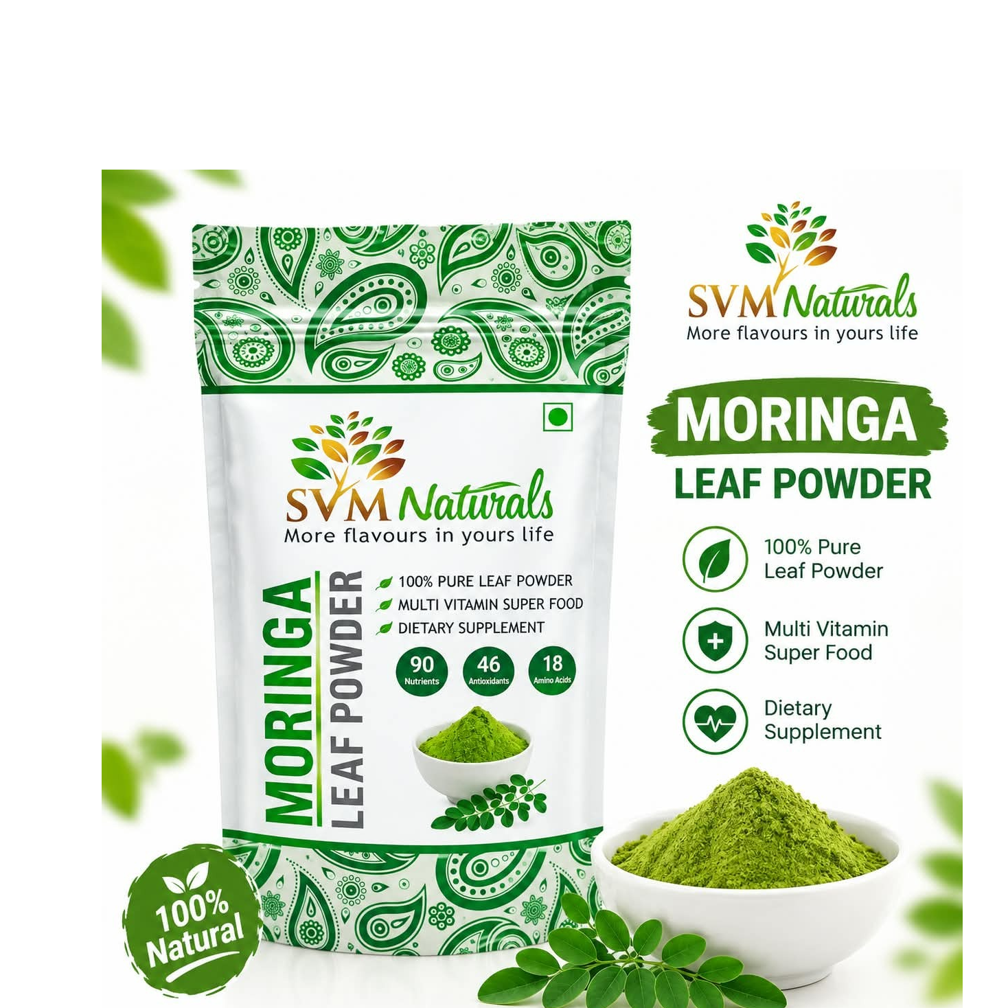 resources of Moringa Powder exporters