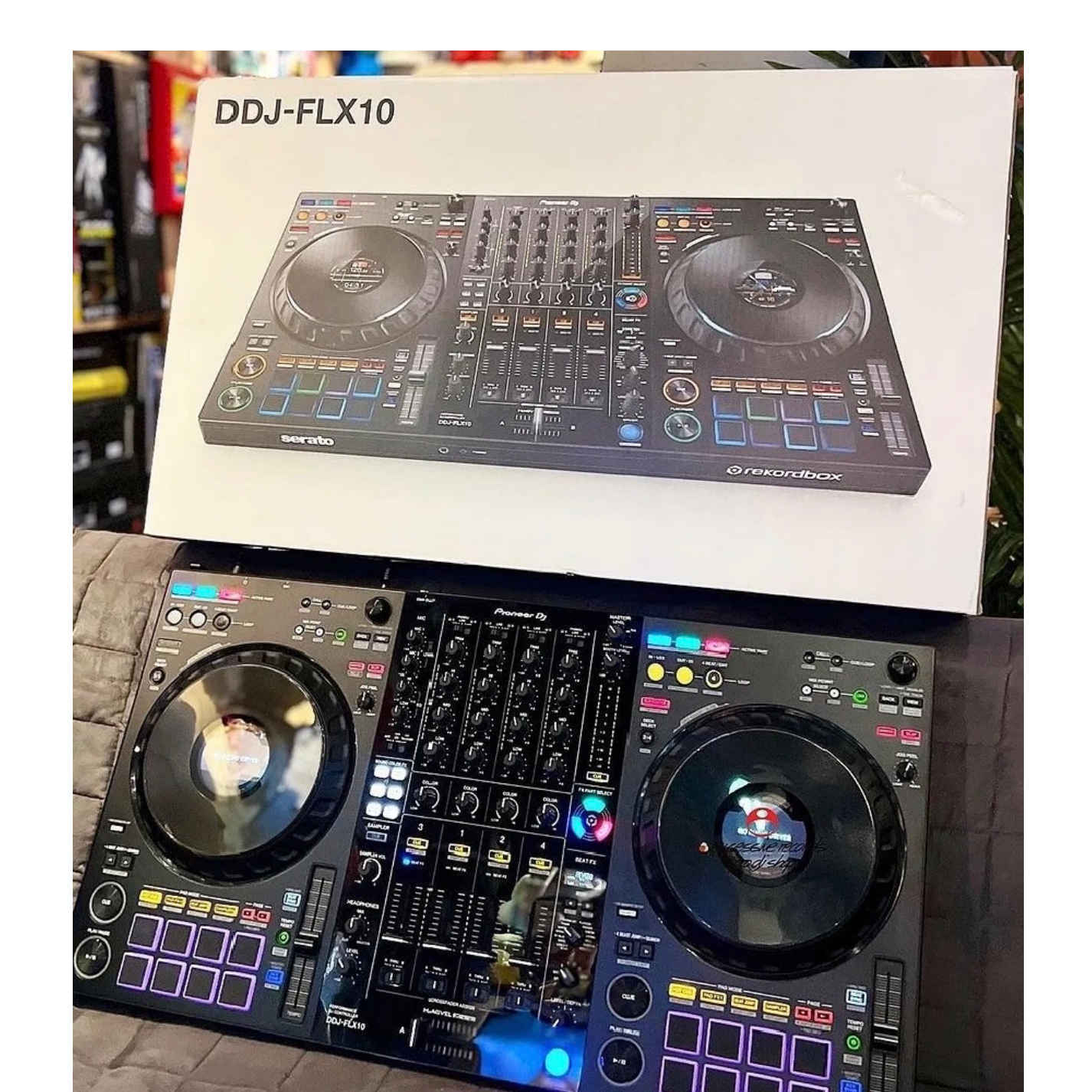 resources of Pioneer DJ DDJ-FLX10 4-deck DJ Controller - Black exporters