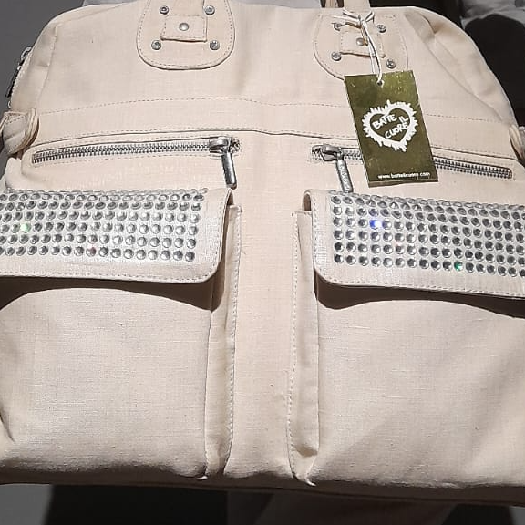 resources of linen bag with cristals rhinestones exporters