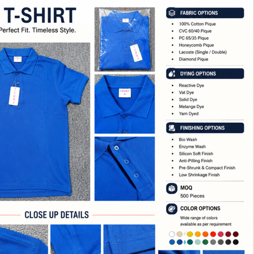resources of POLO TSHIRT exporters