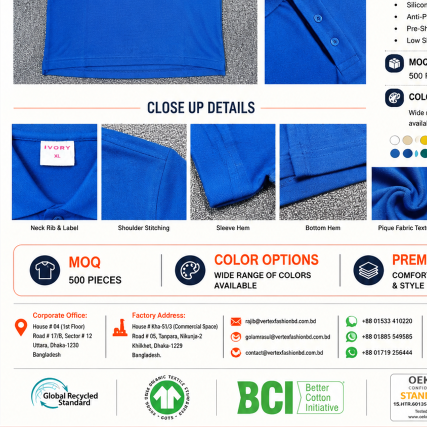 resources of POLO TSHIRT exporters