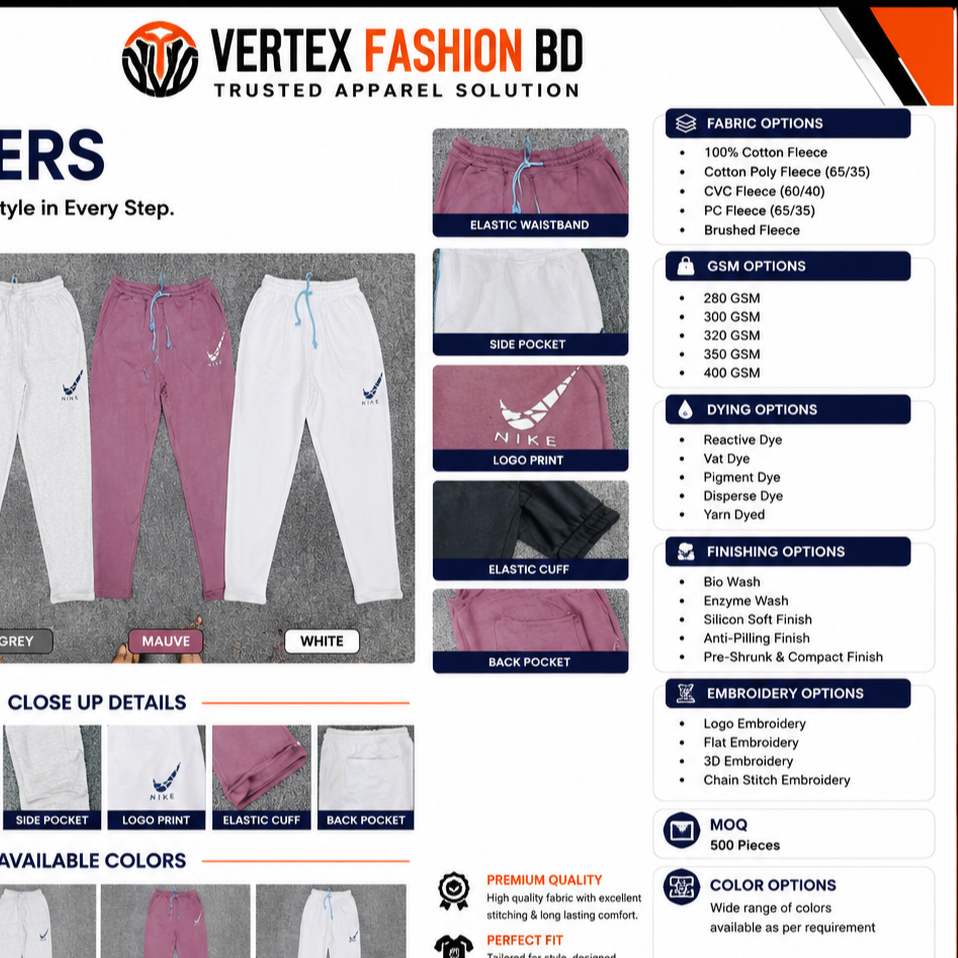 resources of JOGGERS/ exporters