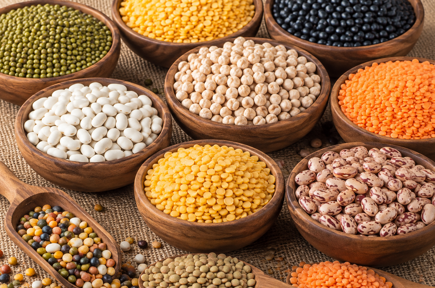 resources of Pulses/Lentils/Legumes/Dal exporters
