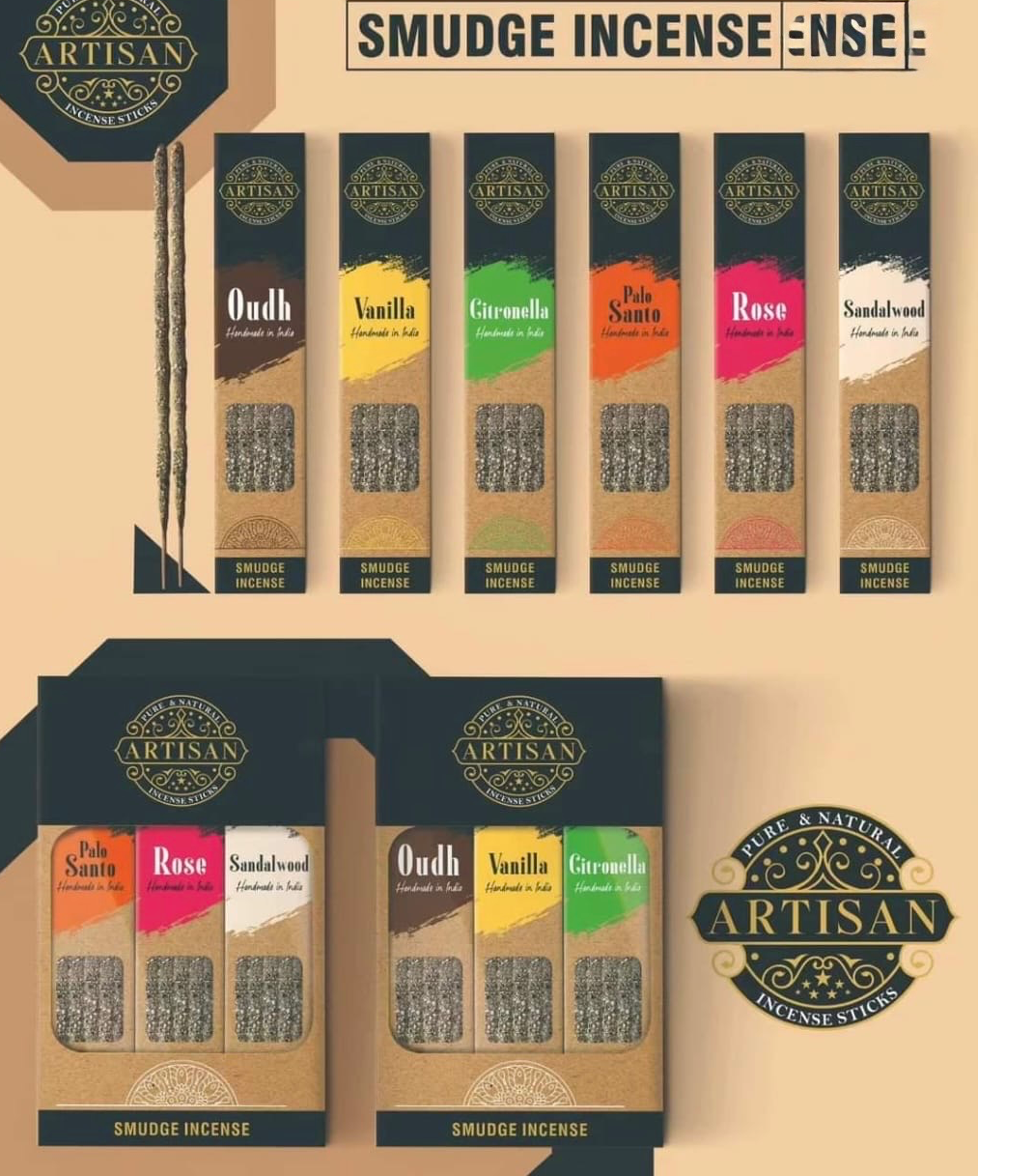 resources of Incense sticks exporters
