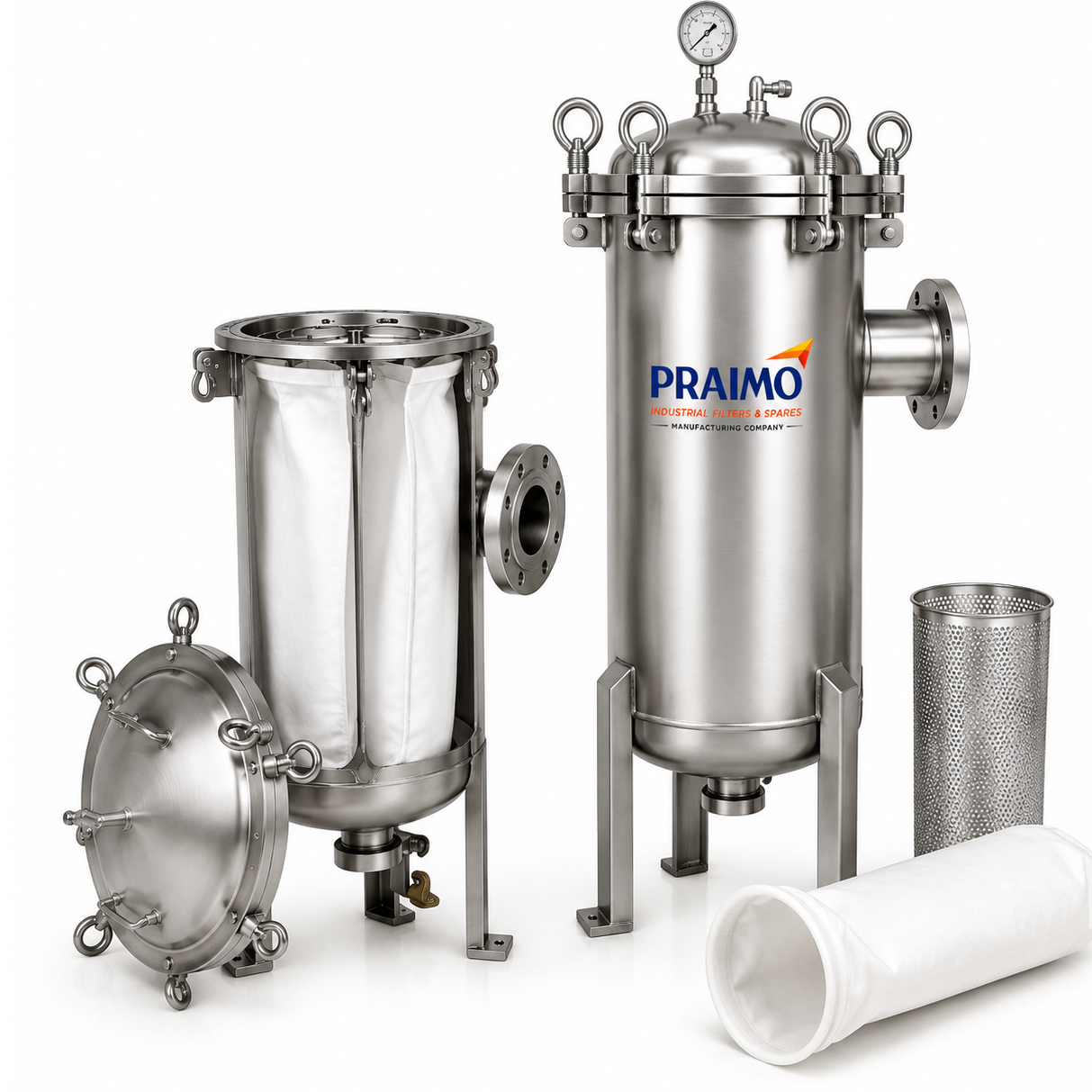 resources of Stainless Steel Bag Filter Housing exporters