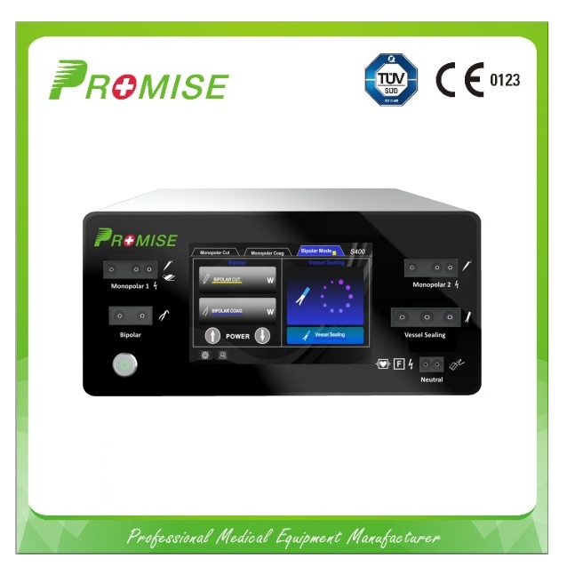 resources of PROMISE S400 400W Multi-functional High Frequency Electrosurgical Unit with Full Touch Screen and Dual Surgeon Vessel Sealing exporters