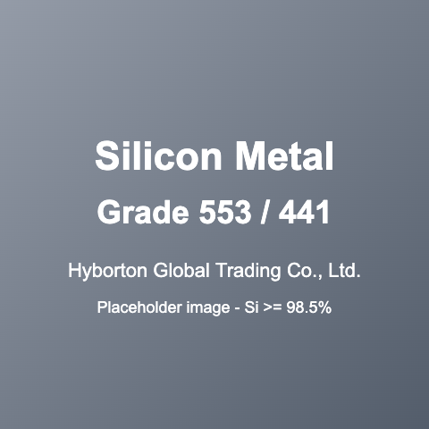 resources of Silicon Metal (Grade 553 / 441) exporters