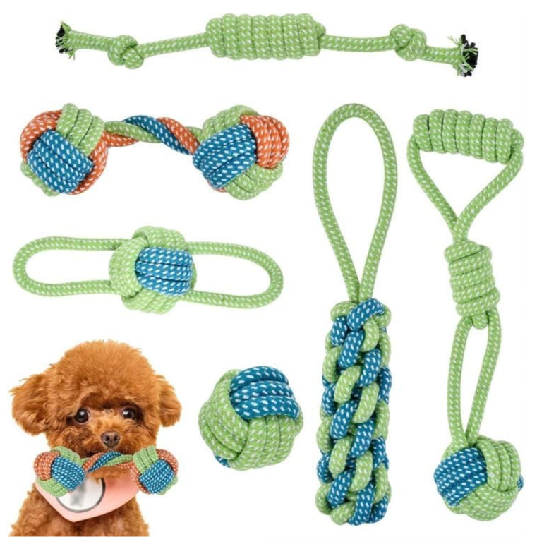 resources of Handmade Cotton Rope Dog Toys exporters