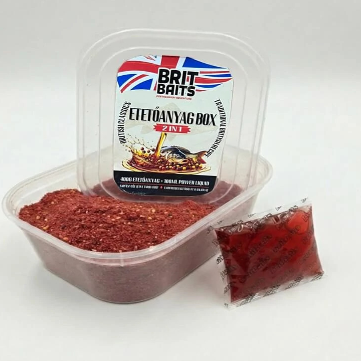 resources of BritBaits Groundbait Box with Power Liquid 400g + 100ml – Carp & Feeder Fishing Bait exporters