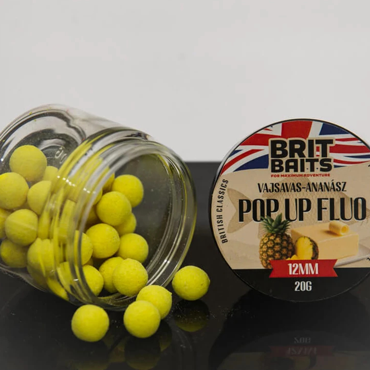 resources of BritBaits Pop Up Fluo 12mm exporters