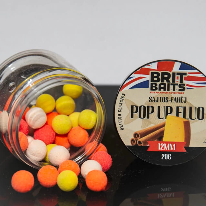 resources of BritBaits Pop Up Fluo 12mm exporters