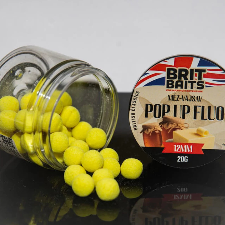 resources of BritBaits Pop Up Fluo 12mm exporters