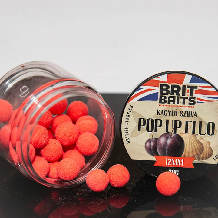 resources of BritBaits Pop Up Fluo 12mm exporters