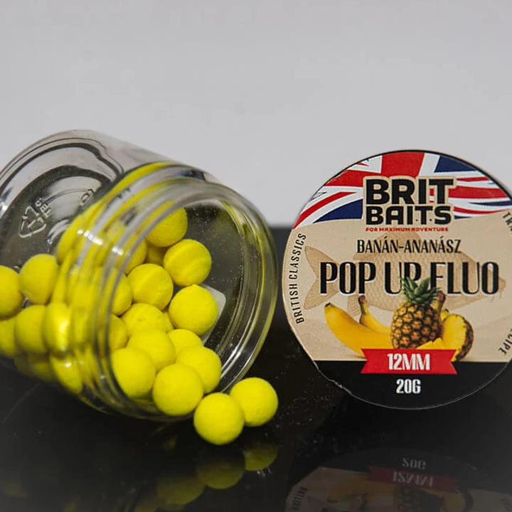 resources of BritBaits Pop Up Fluo 12mm exporters