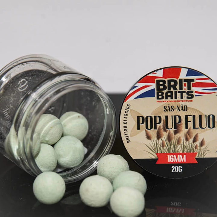 resources of BritBaits Pop Up fluo 16 mm exporters