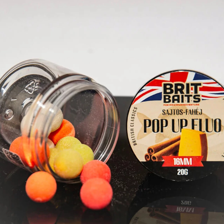 resources of BritBaits Pop Up fluo 16 mm exporters