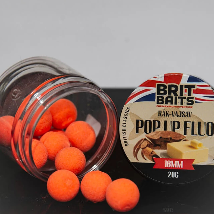 resources of BritBaits Pop Up fluo 16 mm exporters