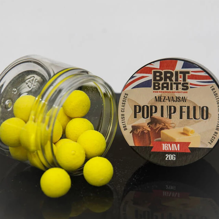 resources of BritBaits Pop Up fluo 16 mm exporters