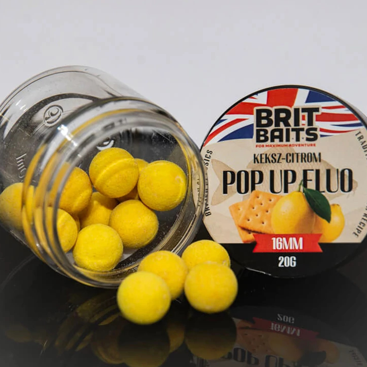 resources of BritBaits Pop Up fluo 16 mm exporters
