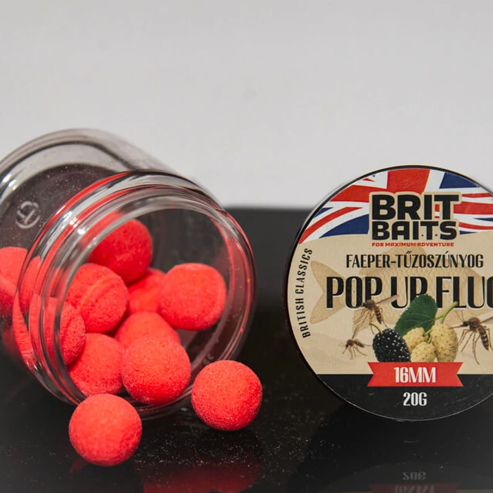 resources of BritBaits Pop Up fluo 16 mm exporters