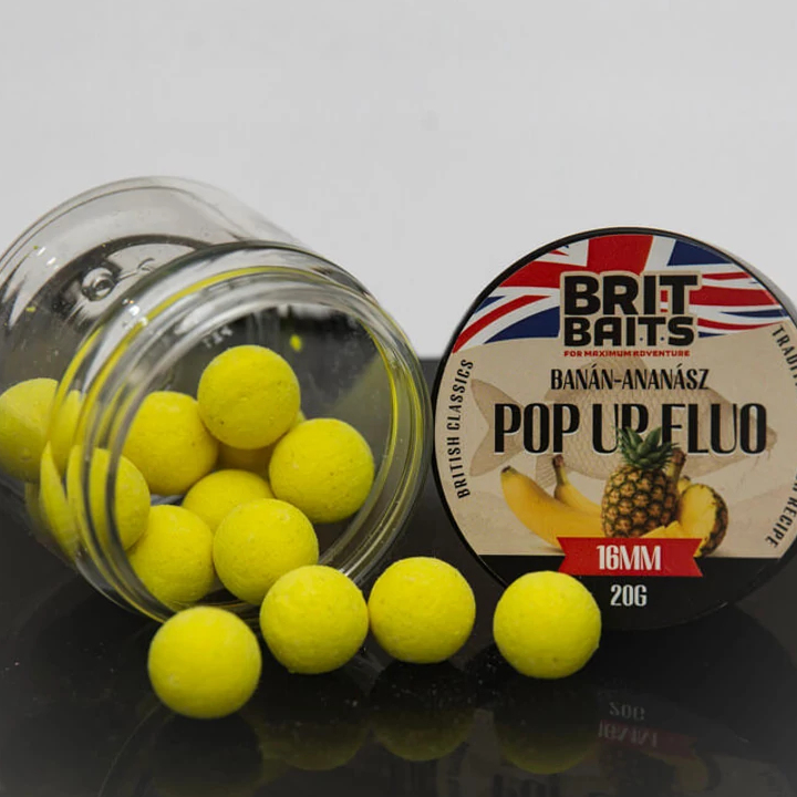 resources of BritBaits Pop Up fluo 16 mm exporters