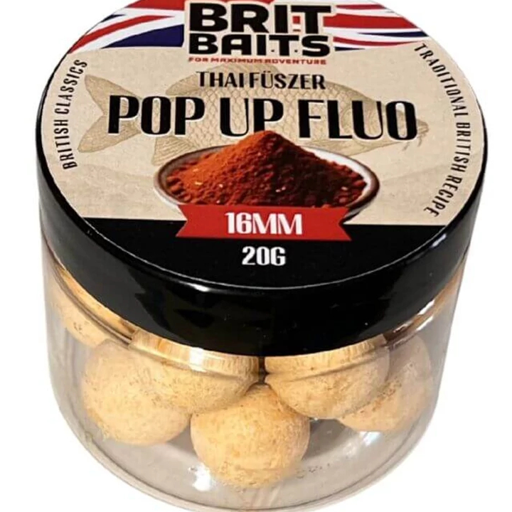 resources of BritBaits Pop Up fluo 16 mm exporters