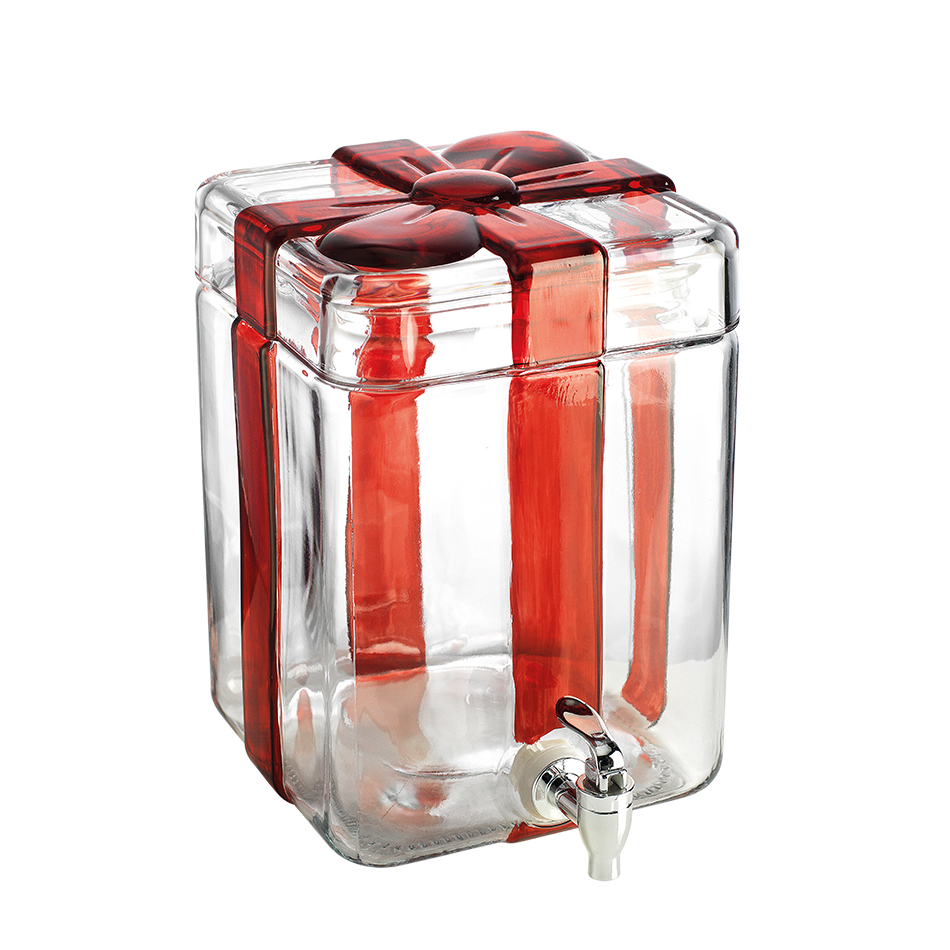 resources of Glass Beverage Dispenser with Spigot for Juice, Lemonade and Party Drinks exporters