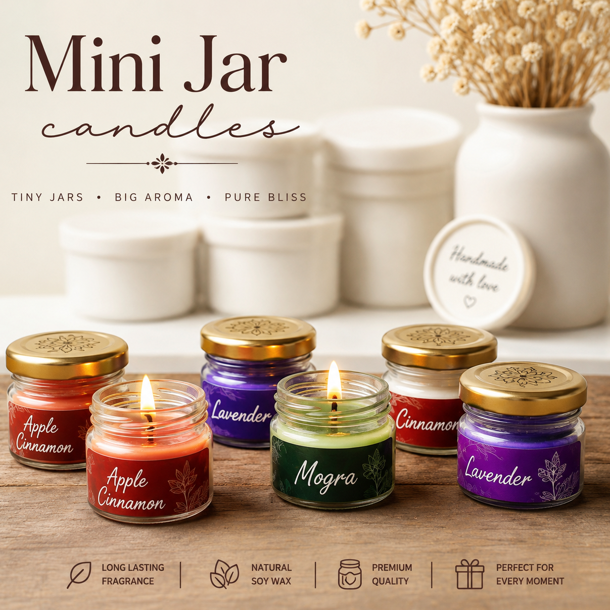 resources of All types of scented candles exporters