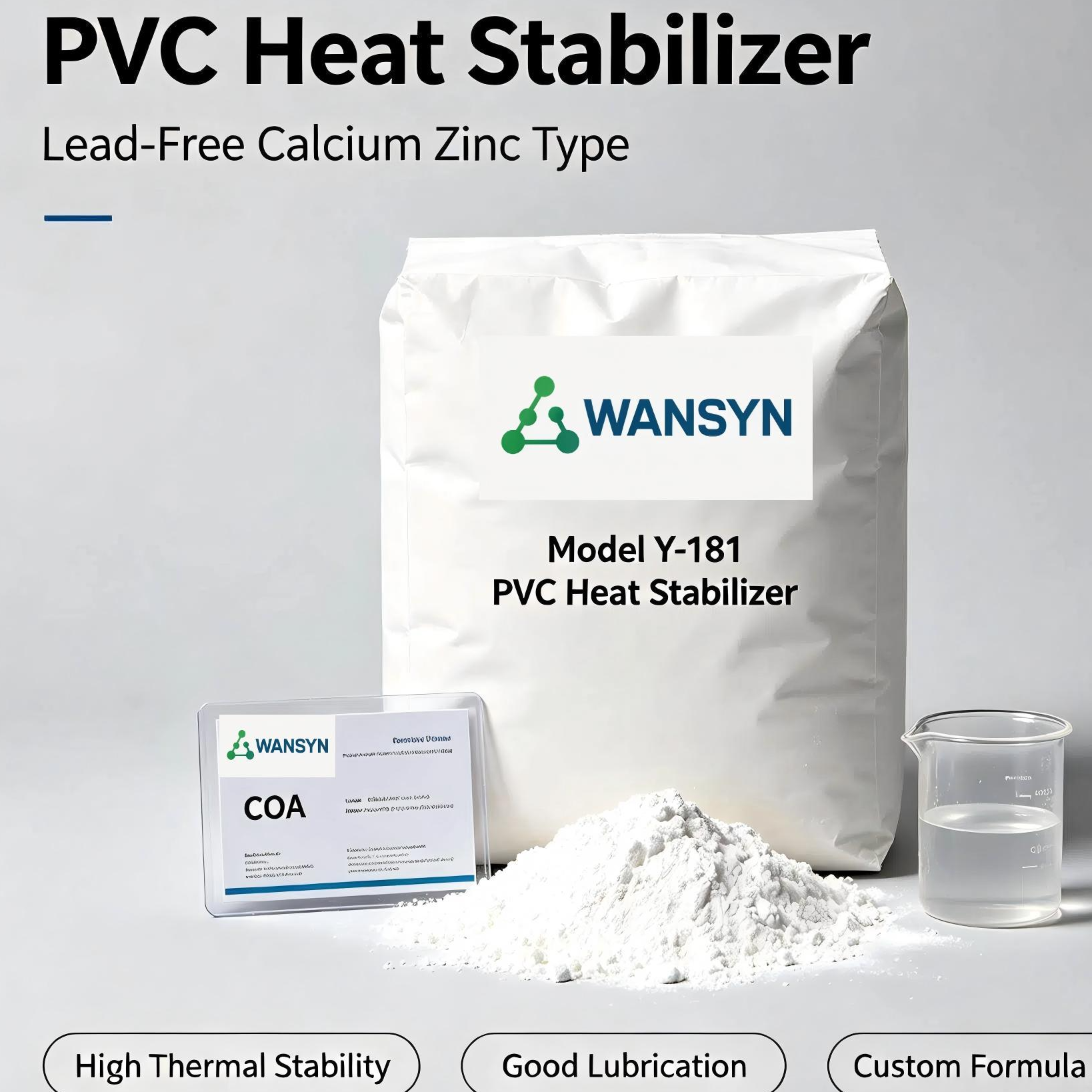 resources of Y-181 PVC Stabilizers Suitable for rigid PVC film and sheet exporters