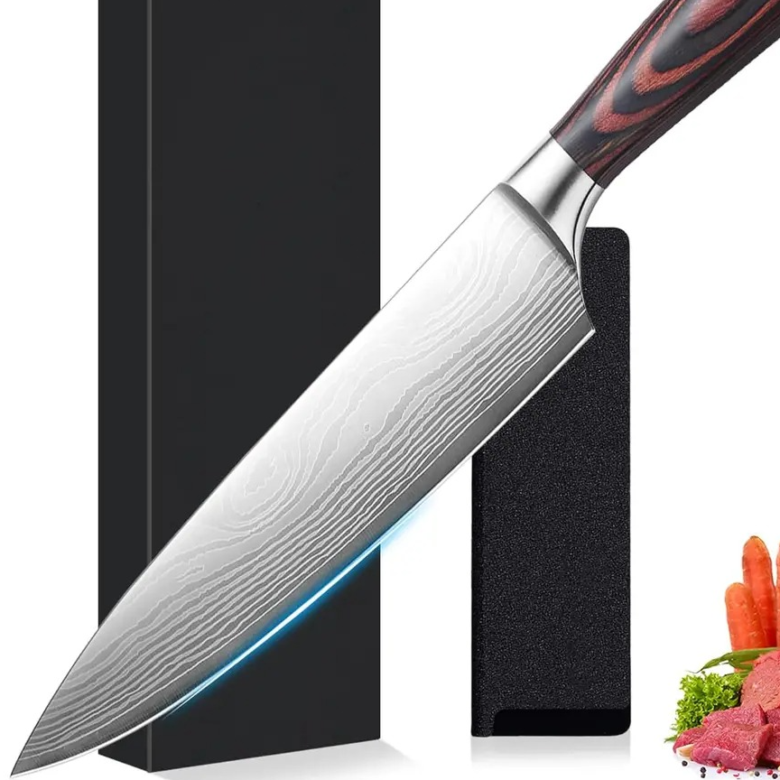 resources of 8 Inch High Carbon Steel Chef Knife exporters