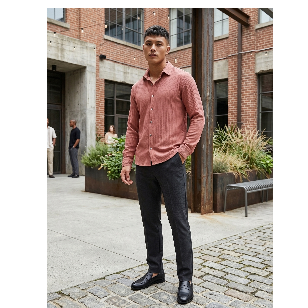 resources of Men's knitted shirt exporters